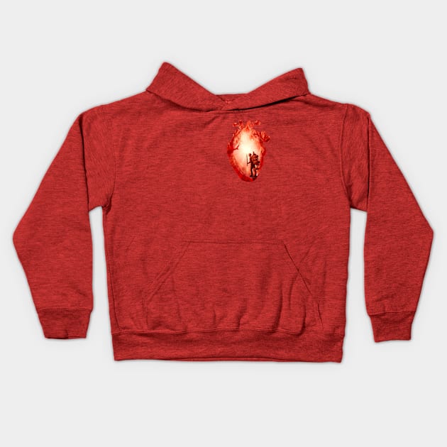 Guiding Light Kids Hoodie by DVerissimo